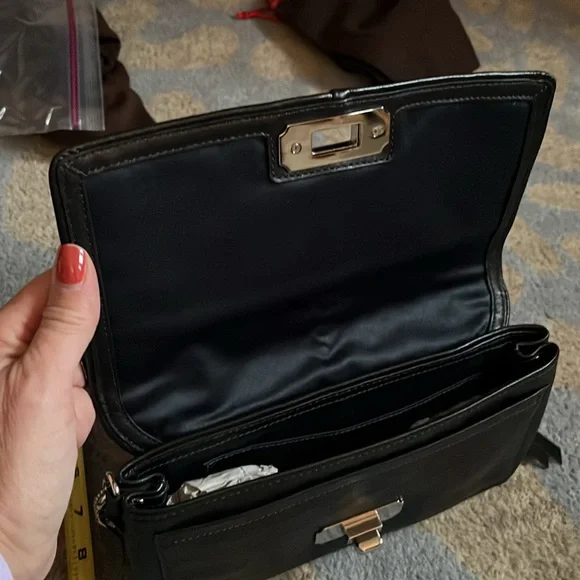 Coach black leather wristlet bag - Picture 5 of 9